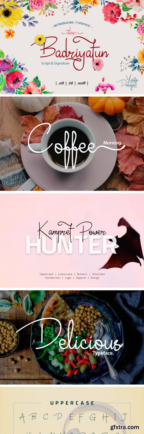 Badriyatun Script Font