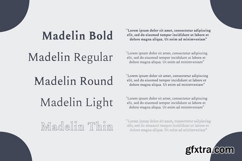 CM - Madelin Serif Font Family 3714521