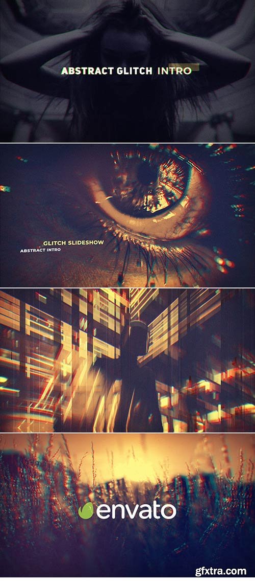 Videohive - Abstract Glitch Intro - 22747235