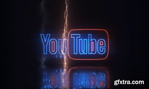 Videohive - Neon Logo - 23574457