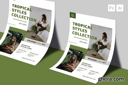 Tropical Fashion-Flyer