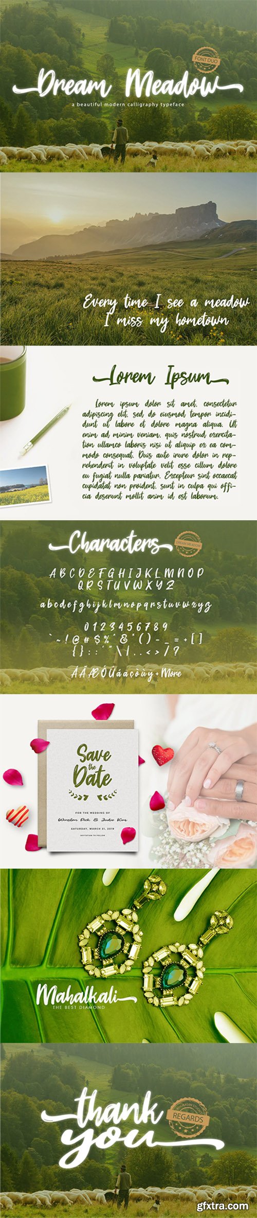 Dream Meadow Font