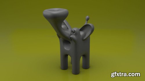 Design a 3D Printable Box Animal - Learn 3D Design for 3D Printing - Blender 2.8 Beginners Course