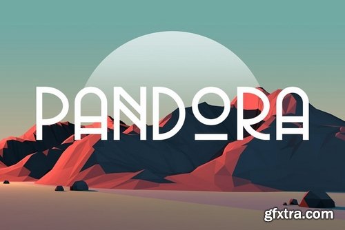 CM - Pandora Typeface 246054