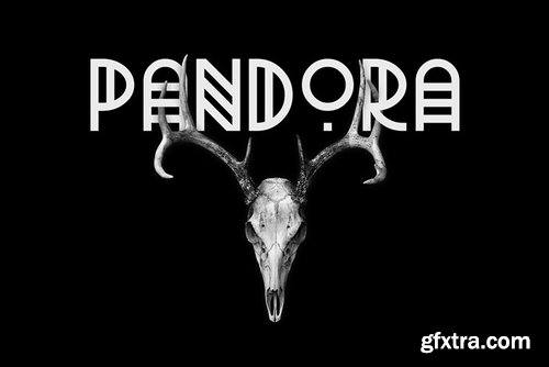 CM - Pandora Typeface 246054