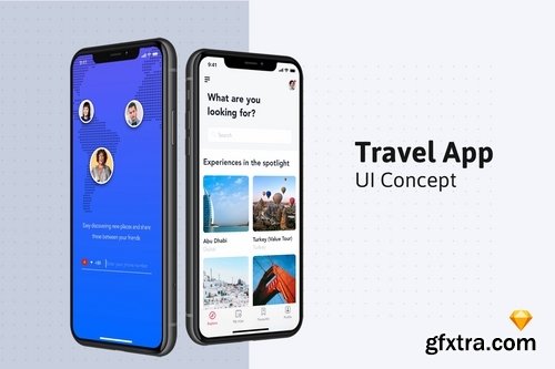 Travel & ticket Booking App UI Kit