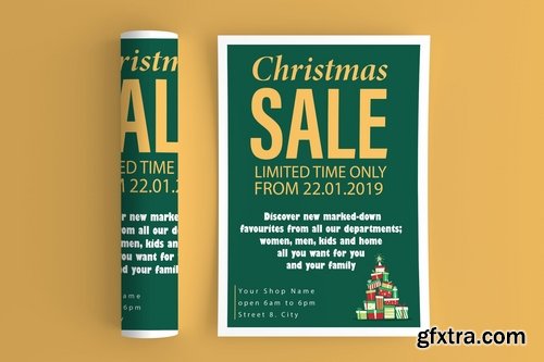 Christmas Sale Flyers