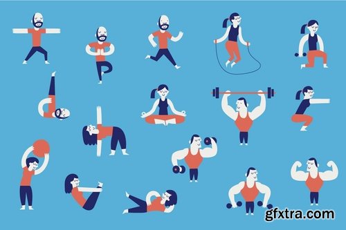 Fitness Characters