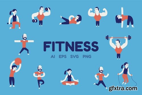 Fitness Characters