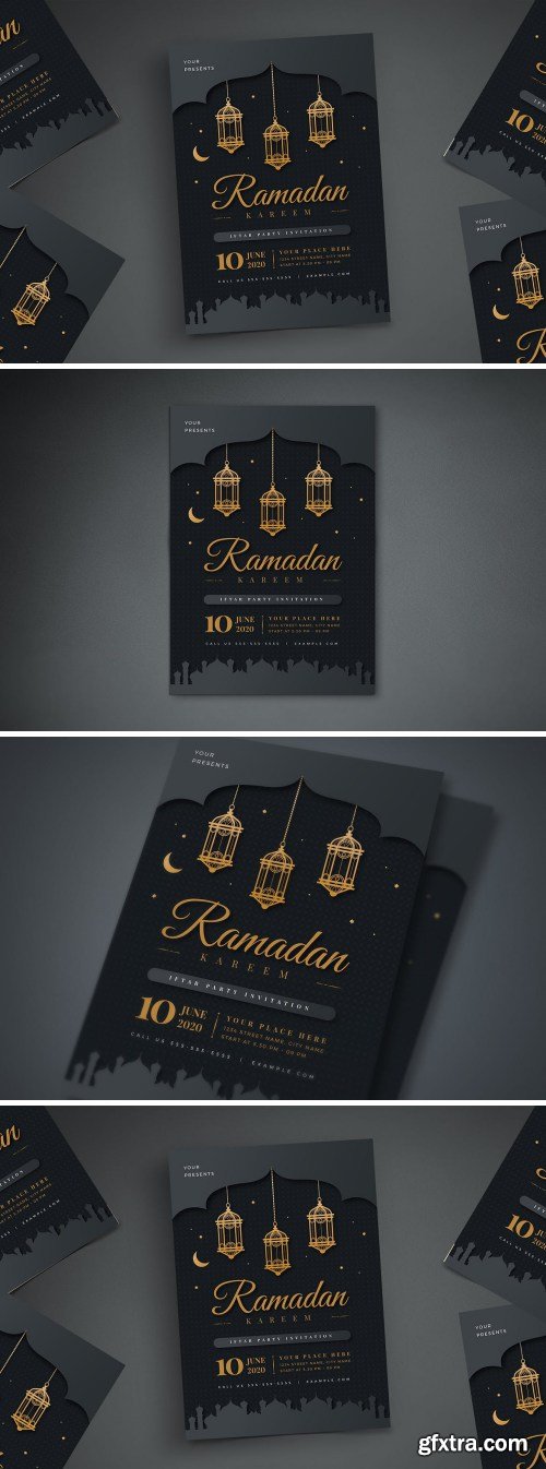 Ramadan Kareem Iftar Party Flyer 01