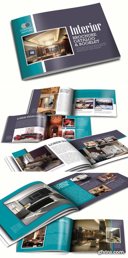 A5 Interior Booklet Brochure Template Vol 2