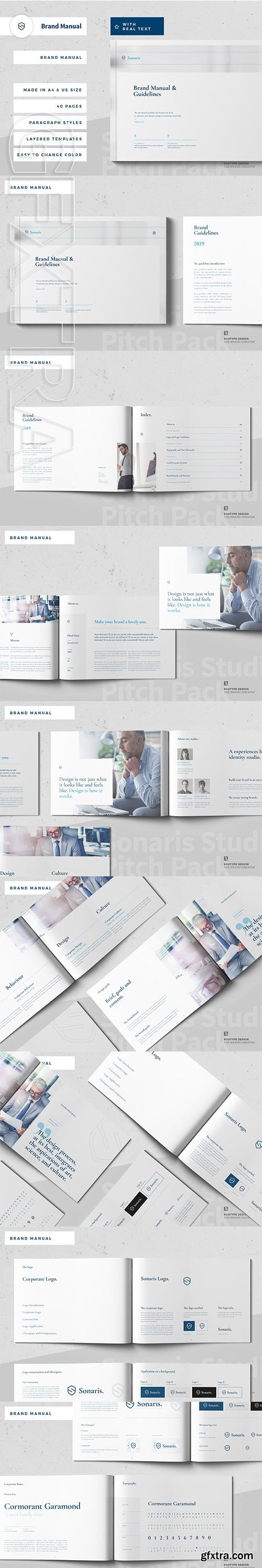 CreativeMarket - Brand Manual 3714715