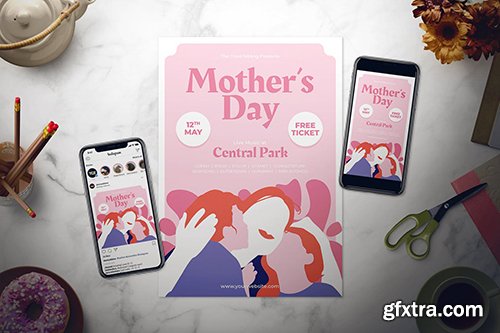 Mother's Day Flyer Set