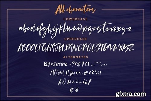 Evangeline Modern Script