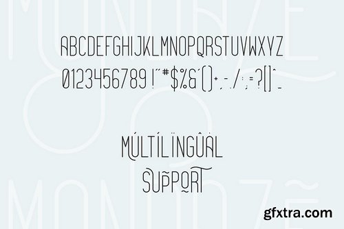 Mondaze Font Family