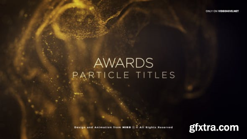 Videohive Awards Particles Titles 23382498