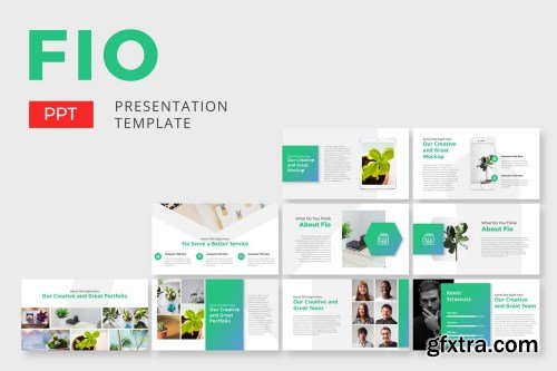 Fio Corporate - Powerpoint, Keynote, Google Slides Templates