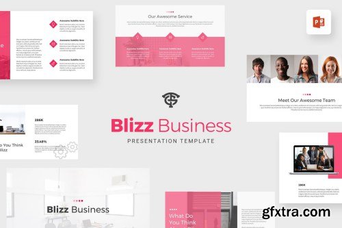 Blizz Business - Powerpoint, Keynote, Google Slides Templates