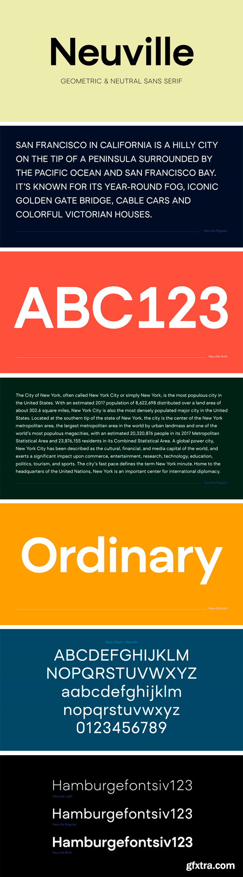 Neuville Font Family