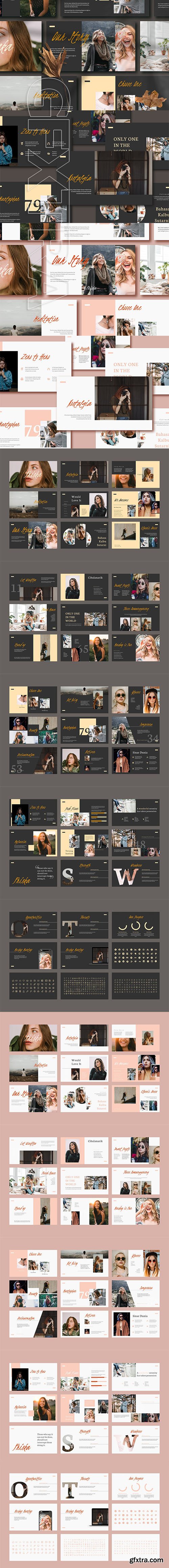 CreativeMarket - Friska - PowerPoint Template 3712383