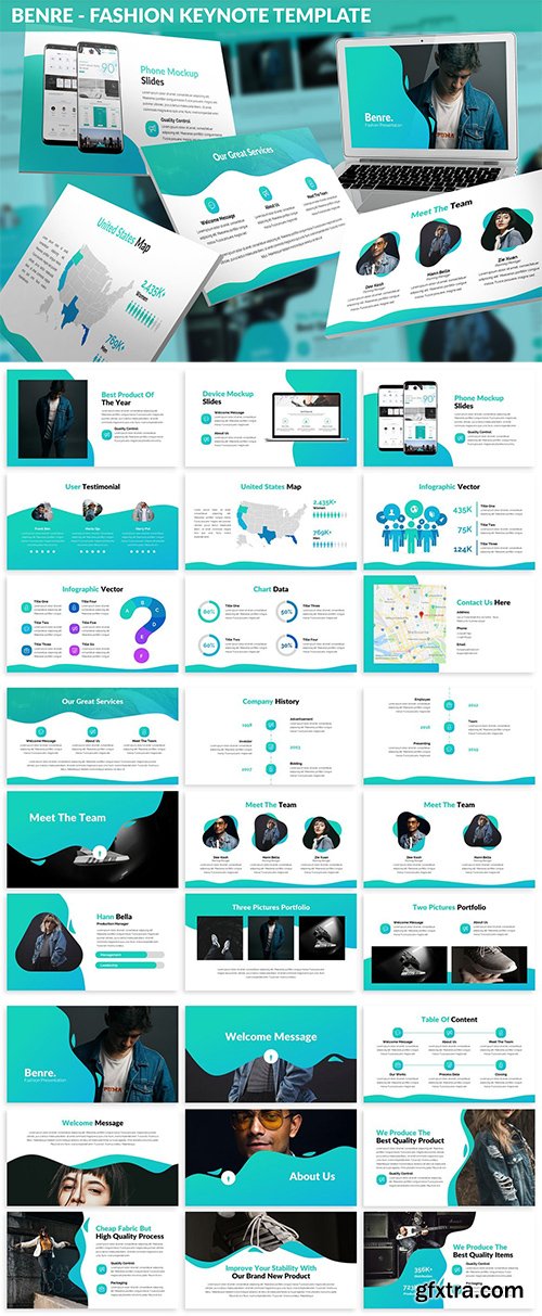 Benre - Fashion Keynote Template