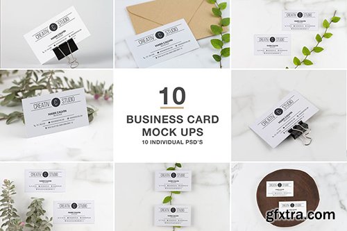 Business Card series Mock Up