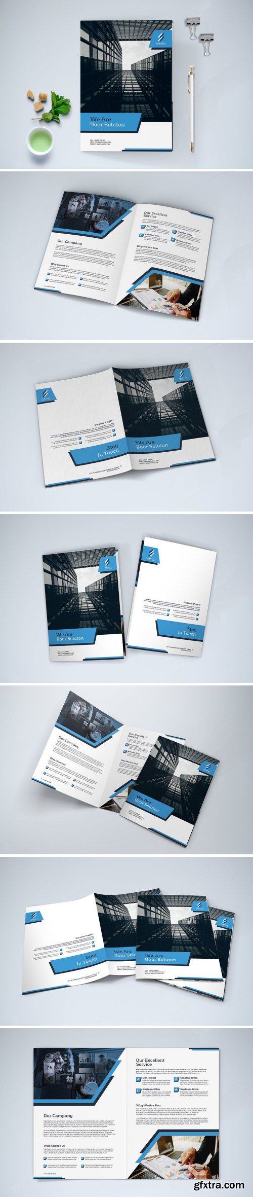 Modern Business Brochure Bi-Fold