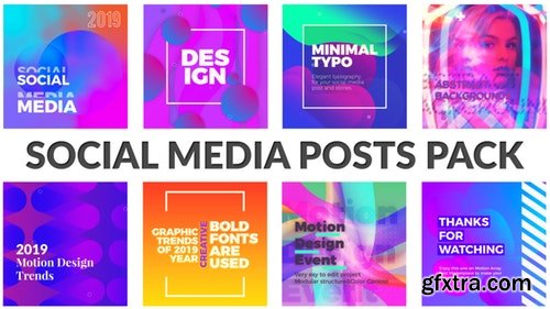 MotionArray Social Media Posts Pack 216922