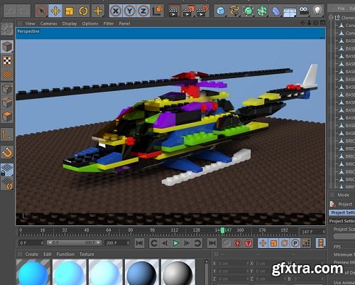 Lego System Creation with Cinema 4D Xpresso