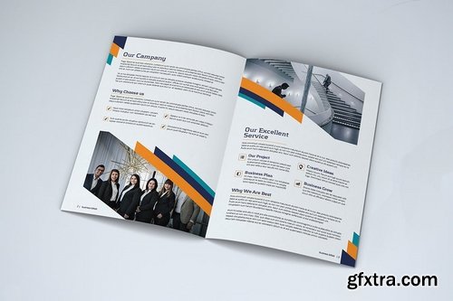 Modern Business Brochure Bi-Fold