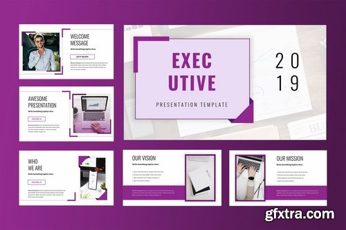 Executive - Powerpoint Google Slides and Keynote Templates