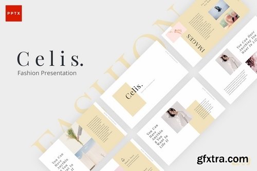 Celis Fashion - Powerpoint Google Slides and Keynote Templates