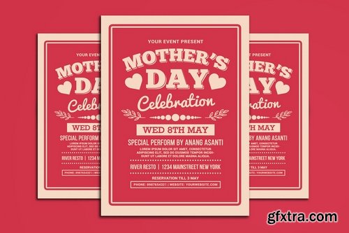 Mother\'s Day Celebration Typography Style