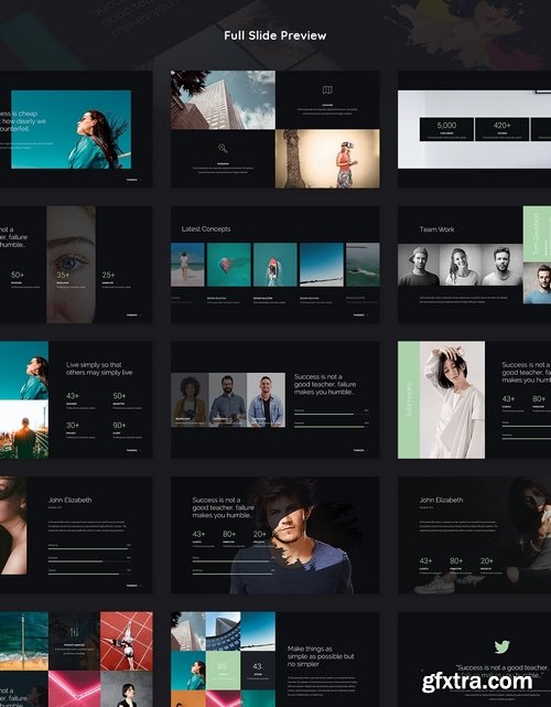 Thinkers - Creative Presentation Powerpoint and Keynote Templates