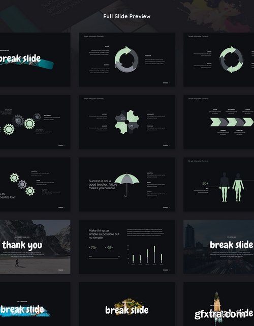 Thinkers - Creative Presentation Powerpoint and Keynote Templates