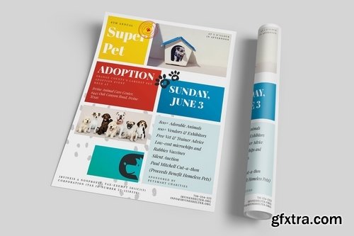 Pet Adoption Flyer