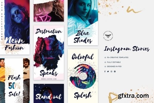 Creative Instagram Stories Template