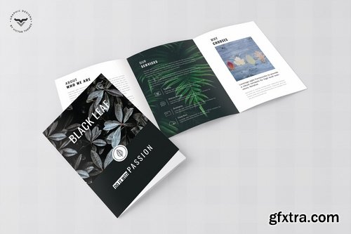 Minimal Business Tri-Fold Brochure