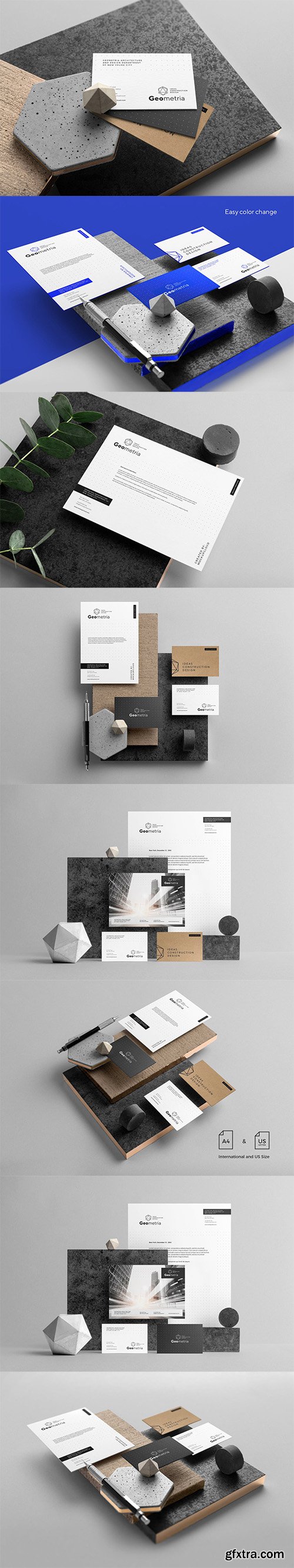 Geometria Branding Mockup Vol. 1