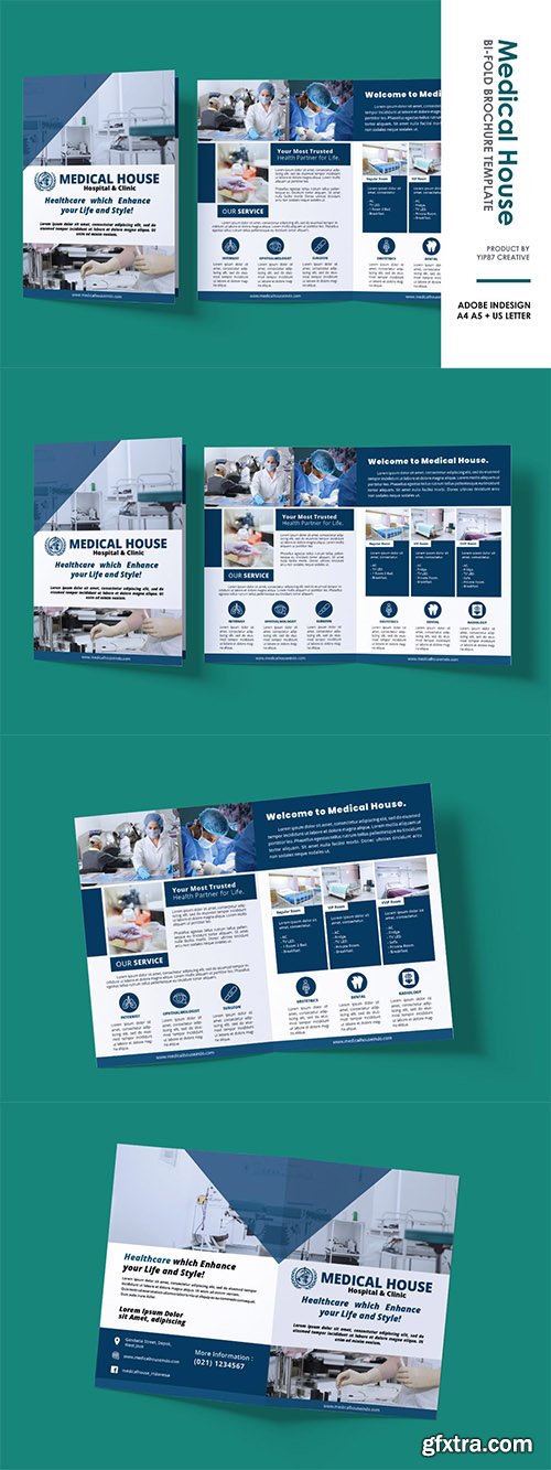 Medical Clinic Bifold Brochure