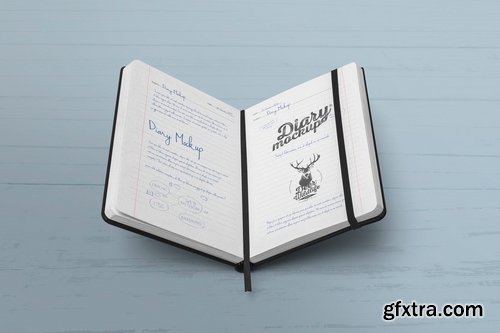 Open Diary Mockups