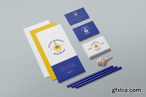 Business Stationery Mockup Scenes