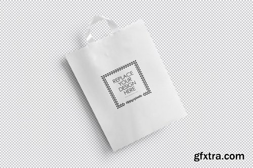 Plastic Polythene Shopping Bag Mockups