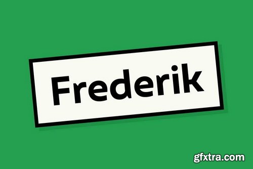 Frederik Font Family