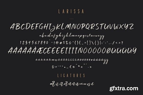 Larissa Font Family