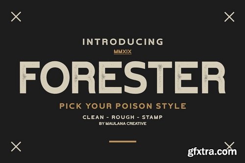 Forester Vintage Sans Serif