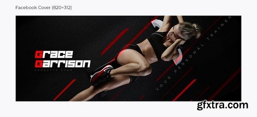 Female Personal Fitness Trainer – Social Media Kit