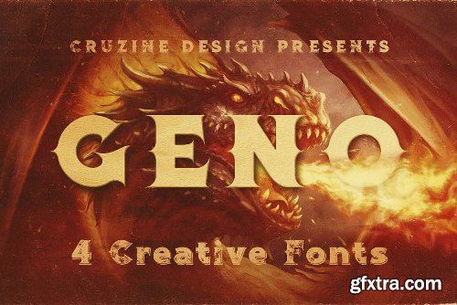 CreativeMarket Vintage Bundle 249 Fonts & 414 Logos 3264710