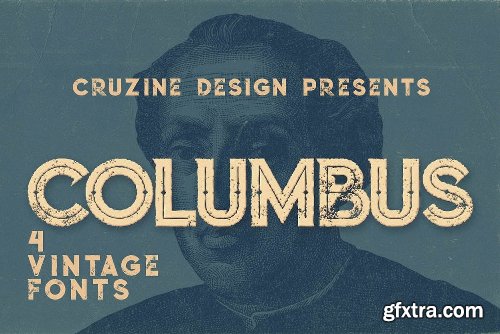 CreativeMarket Vintage Bundle 249 Fonts & 414 Logos 3264710