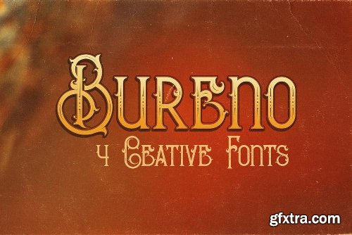 CreativeMarket Vintage Bundle 249 Fonts & 414 Logos 3264710